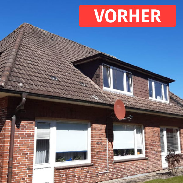 Dach vor der Dachbeschichtung Halberstadt
